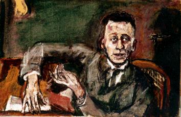 Ritratto di Karl Kraus ad opera di Oskar Kokoschka